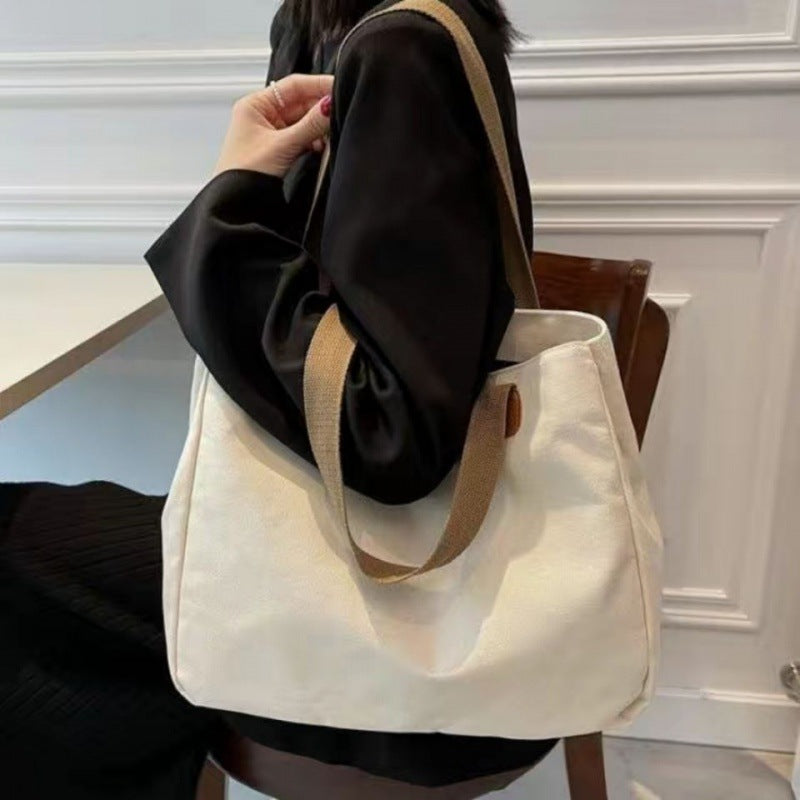 Go Out Ins All-match One-shoulder Portable Student Class Large-capacity Cloth Bag