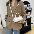 Women's Fashion All-match Hand-held Cylinder Bag Shoulder Messenger