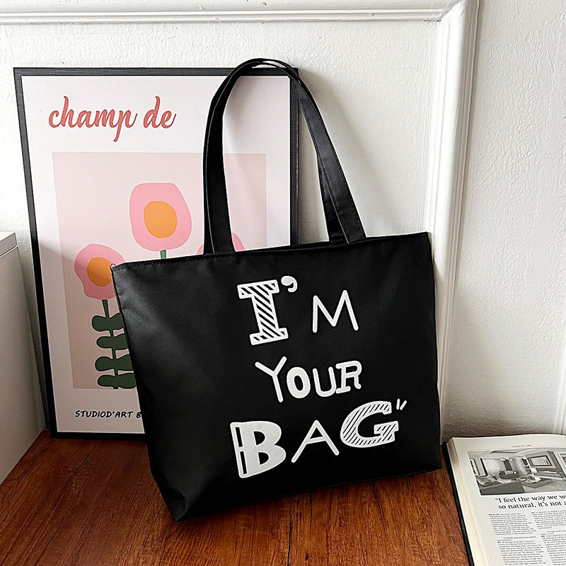 Fashion Canvas Large Capacity Women's shopping Bag