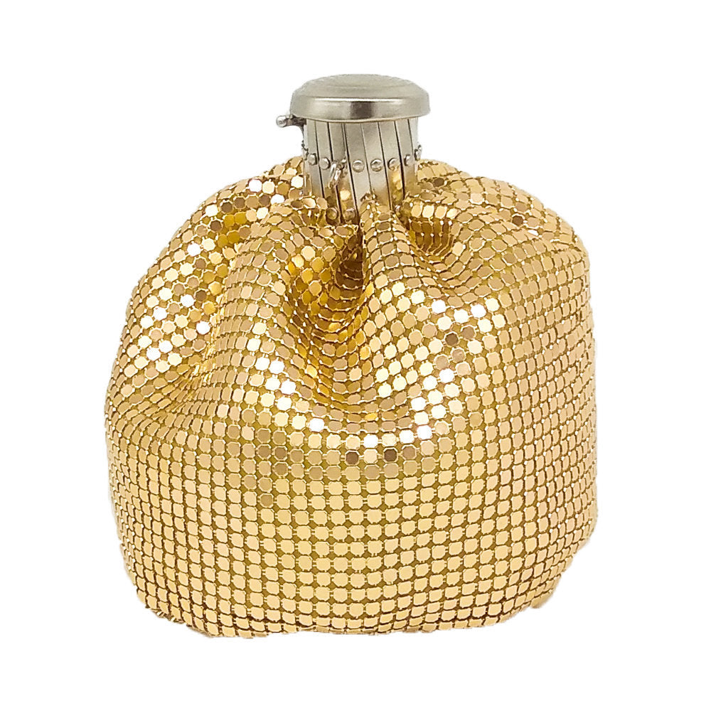 Ladies Fashion Aluminum Portable Wine Bottle Bag