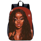 Girl Student School Bag Child