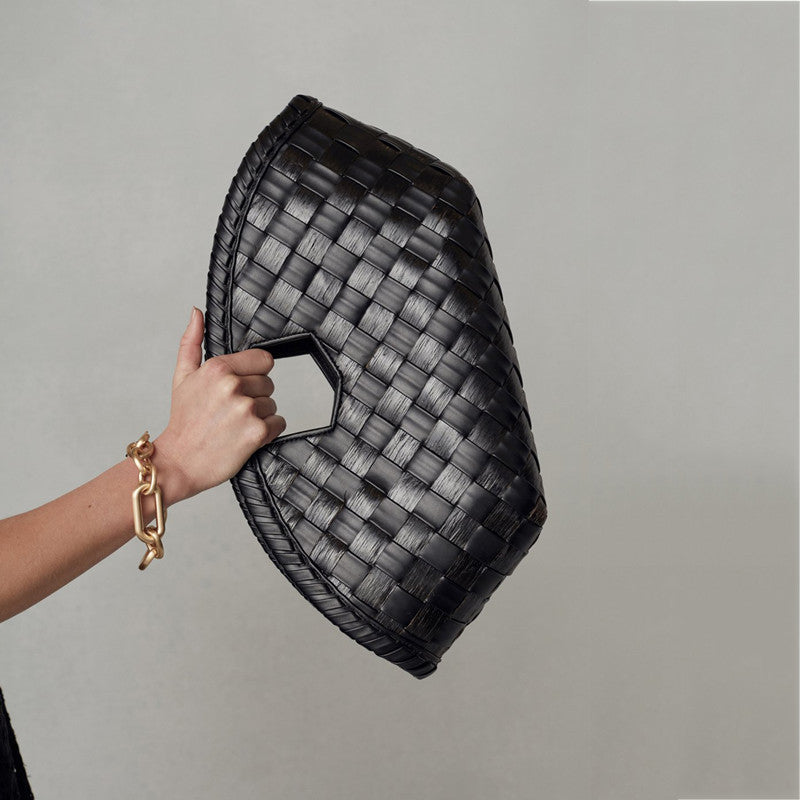 Women's Fashion Personality Temperament Woven Handbag