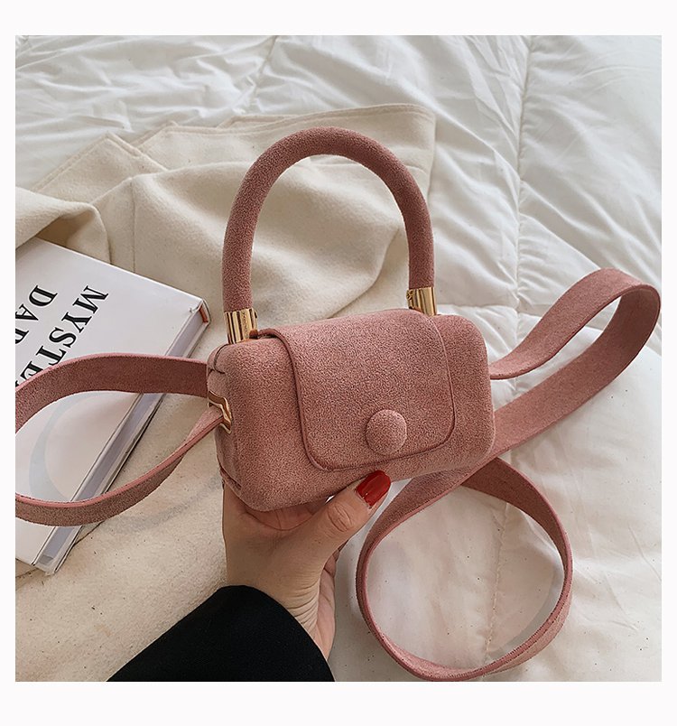 Women's New Popular Frosted One-shoulder crossbody Handbag