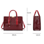 New Women's Wallet Large Capacity Handbag 2 Piece Set