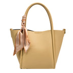 Korean Version Scarf Diagonal Handbag Litchi Grain
