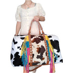 Europe And America Tassel Travel Bag
