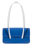 High Sense Of Klein Blue Contrast Color shoulder bag Women