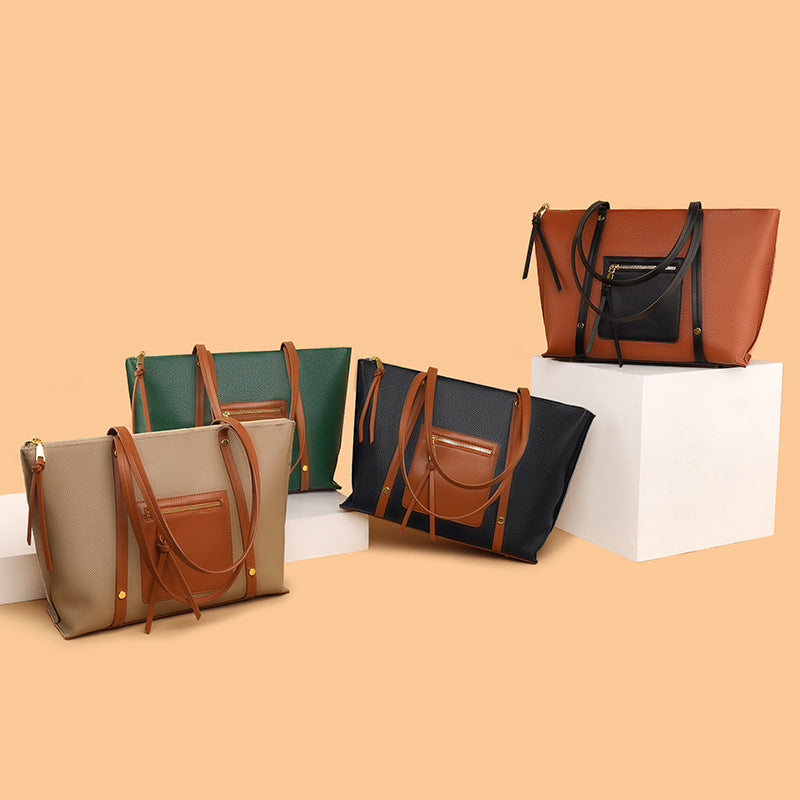 Fashion Commuter Leather Large Bag Ladies Shoulder bag