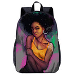 Girl Student School Bag Child