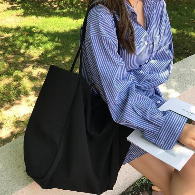 Canvas Bag Female shopping Shoulder Bag Portable