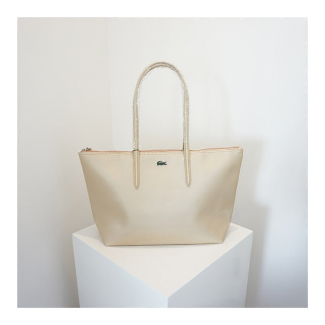 Female Large Tote Bag Large PVC Leather Casual Shoulder Bag, Beach bag