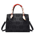 Large-capacity Fashion And Popular Embossed Ladies One-shoulder Messenger Handbag