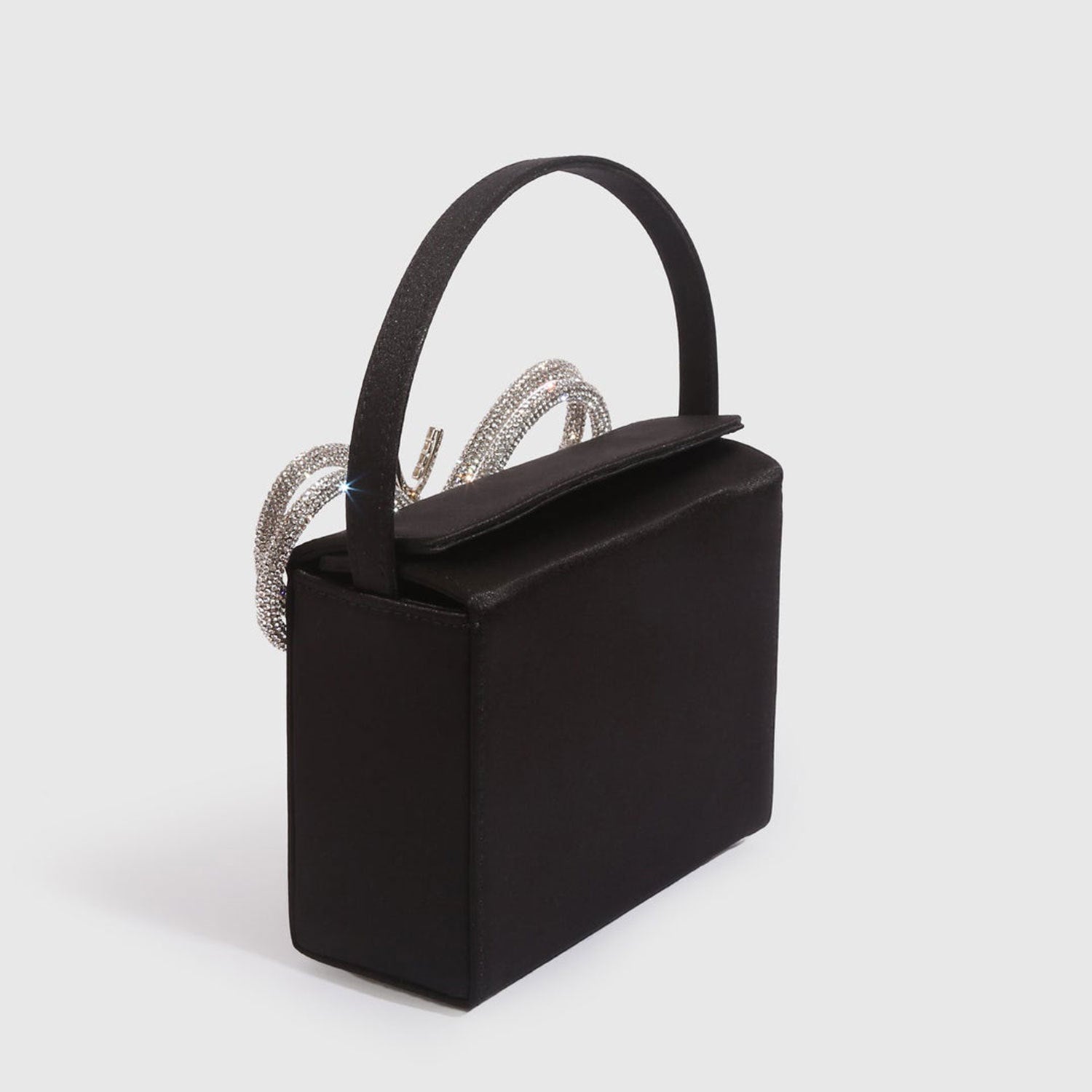 Square Butterfly Diamond One Shoulder Crossbody Handbag