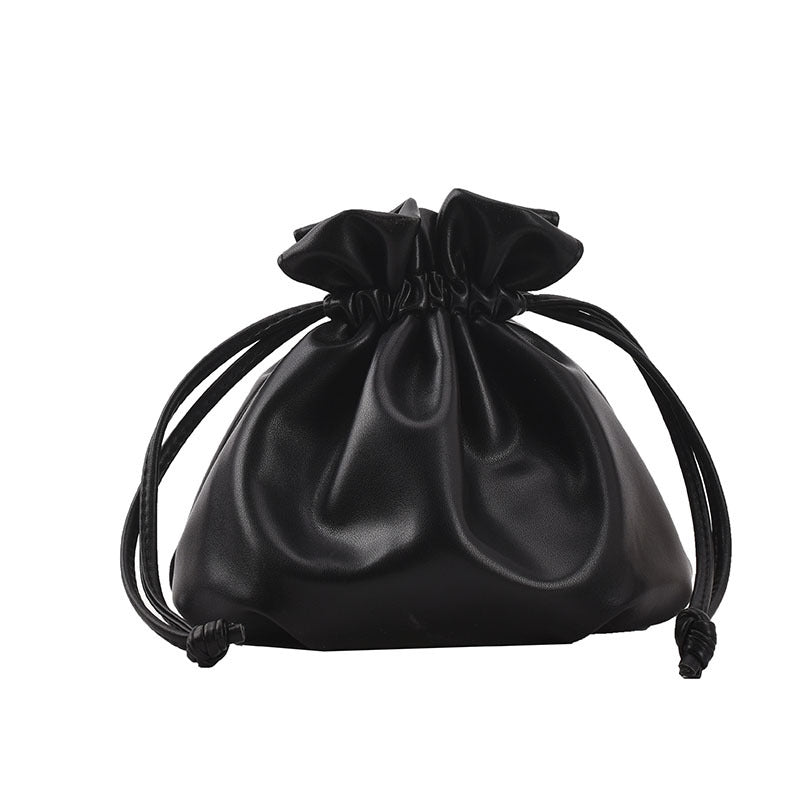 Drawstring Bucket Bag Casual Cute Mini