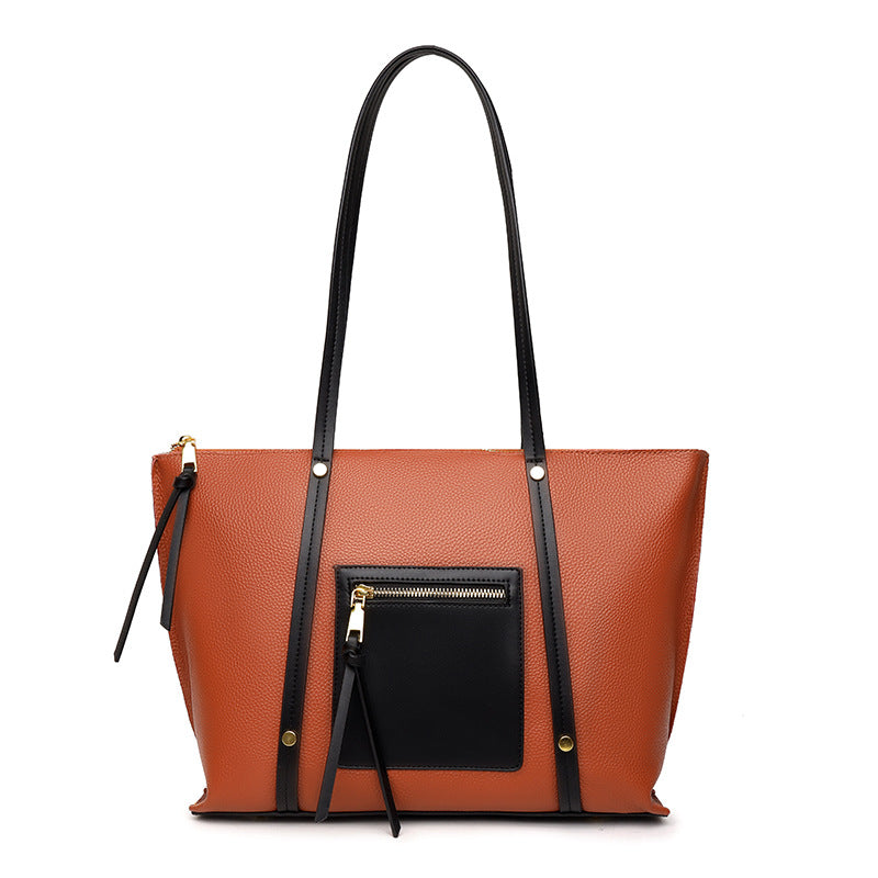 Fashion Commuter Leather Large Bag Ladies Shoulder bag