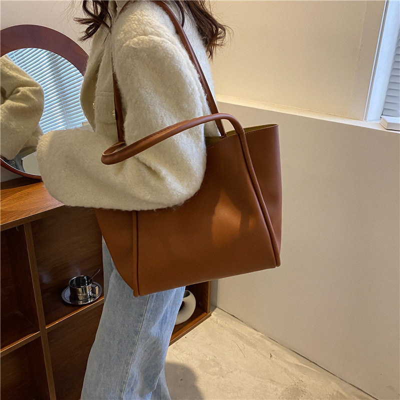 Simple Tote Bag Large Capacity Spring Fashion