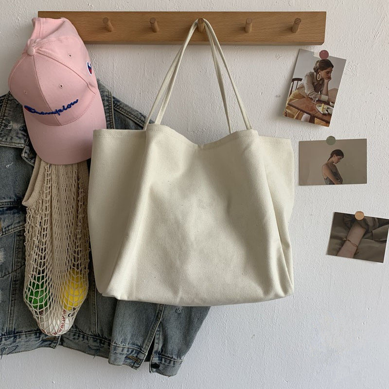Canvas Bag Female shopping Shoulder Bag Portable