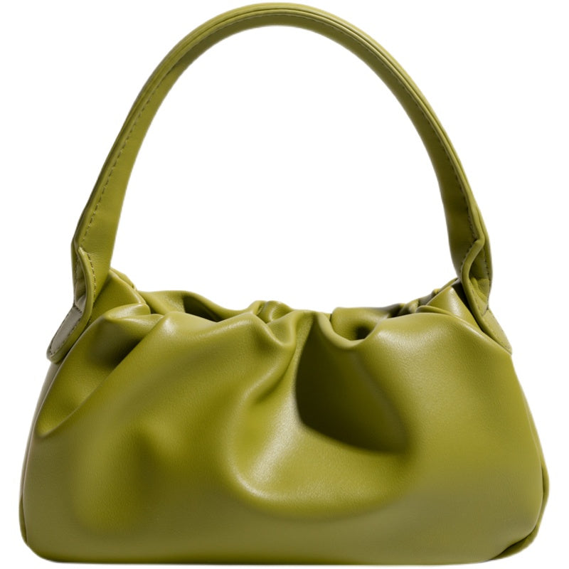 Pleated Armpit Bag French Simple Shoulder Bag Handbag