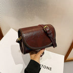 Small Texture Portable Small Square Single Shoulder Crossbody Bag Female